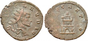 DIVUS CLAUDIUS II GOTHICUS (Died 270). Antoninianus. Cyzicus. Struck under Quintillus.