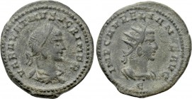 AURELIAN with VABALATHUS (270-275). Antoninianus. Antioch.
