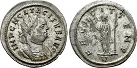 TACITUS (275-276). Antoninianus. Ticinum.