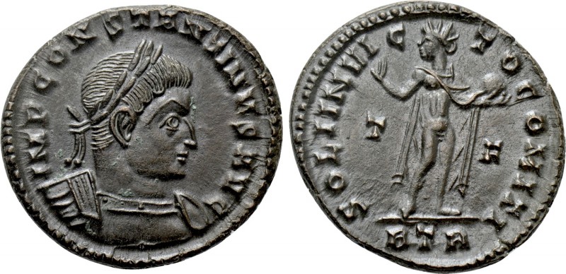 CONSTANTINE I THE GREAT (307/310-337). Follis. Treveri. 

Obv: IMP CONSTANTINV...