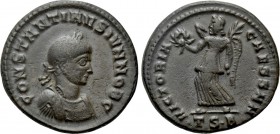 CONSTANTINE II (Caesar, 316-337). Follis. Thessalonica.