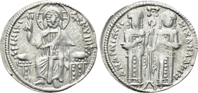 ANDRONICUS II PALAEOLOGUS with MICHAEL IX (1282-1328). Basilikon. Constantinople...