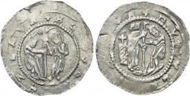 BOHEMIA. Ladislaus (Vladislav) II (As duke, 1140-1158). Denár.