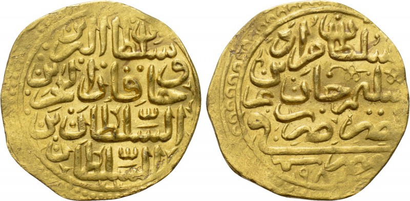 OTTOMAN EMPIRE. Murad III (AH 982-1003 / 1574-1595 AD). GOLD Sultani. Misr (Cair...