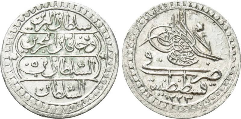 OTTOMAN EMPIRE. Mahmud II (AH 1223-1255 / 1808-1839 AD). 10 Para. Qustantiniya (...