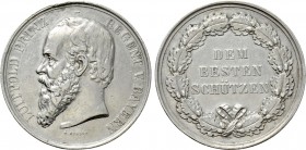GERMANY. Bayern. Luitpold (Prince Regent, 1886-1912). Silver Shooting Medal.