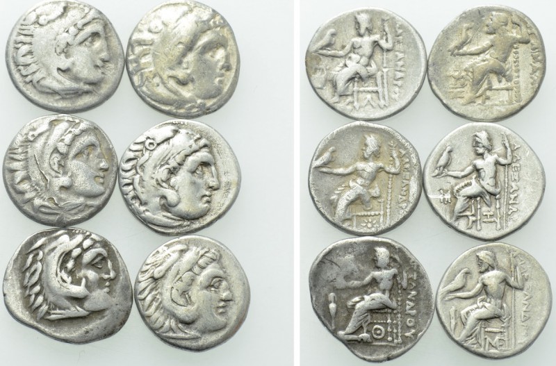 6 Drachms of Alexander the Great. 

Obv: .
Rev: .

. 

Condition: See pic...