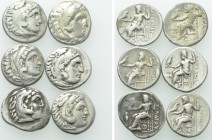 6 Drachms of Alexander the Great.
