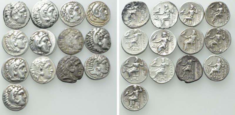 13 Drachms of Alexander the Great and the Macedonian Kings. 

Obv: .
Rev: .
...