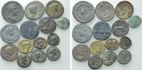 14 Roman provincial coins.