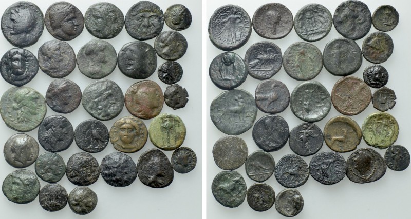 29 Greek Coins From the BCD Collection. 

Obv: .
Rev: .

. 

Condition: S...