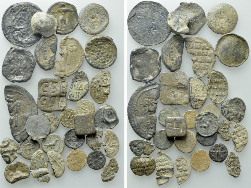 30 Roman and Byzantine Seals. 

Obv: .
Rev: .

. 

Condition: See picture...