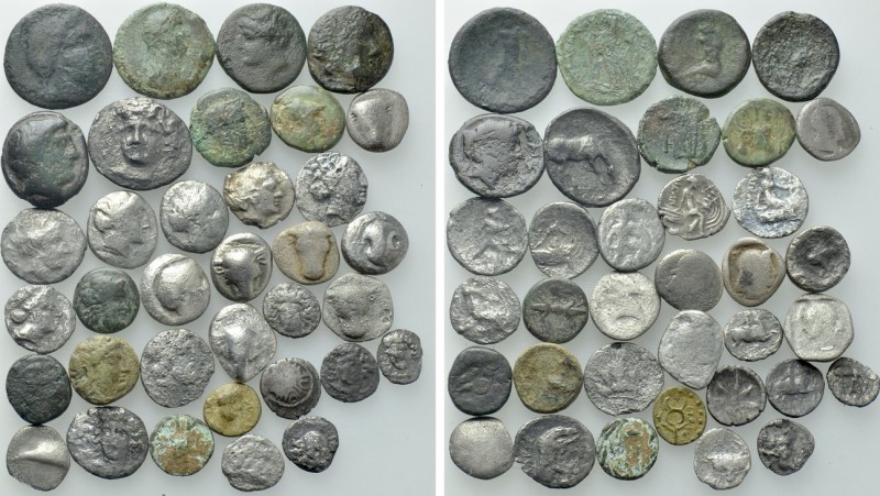 35 Greek Coins From the BCD Collection. 

Obv: .
Rev: .

. 

Condition: S...