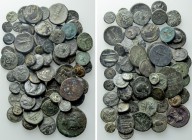 Circa 70 Greek Coins.