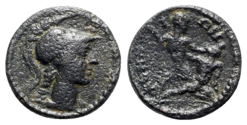 Attica, Athens. Pseudo-autonomous issue, c. AD 140/150-175. Æ Drachm (20.5mm, 5....