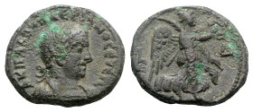 Valerian I (253-260). Egypt, Alexandria. BI Tetradrachm (22mm, 10.61g, 11h), year 4 (AD 256/7). Laureate and cuirassed bust r. R/ Nike advancing r., h...