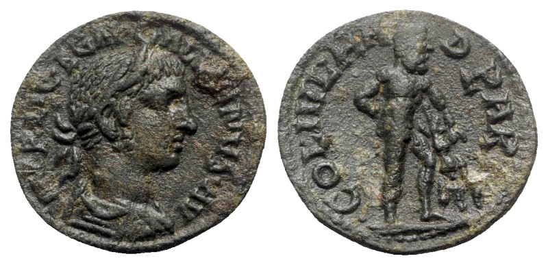 Gallienus (253-268). Mysia, Parion. Æ (21mm, 5.03g, 6h). Laureate, draped and cu...