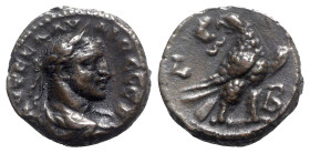 Claudius II (268-270). Egypt, Alexandria. BI Tetradrachm (21mm, 9.55g, 12h), year 2 (269/70). Laureate, draped and cuirassed bust r. R/ Eagle standing...