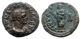Tacitus (275-276). Egypt, Alexandria. BI Tetradrachm (21mm, 9.95g, 12h), year 1 (275/6). Laureate, draped and cuirassed bust r. R/ Elpis advancing l.,...