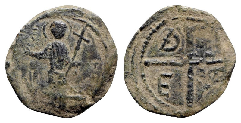 Crusaders, Antioch. Tancred (Regent, 1101-03, 1104-12). Æ Follis (21mm, 3.13g, 3...
