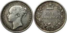 Europäische Münzen und Medaillen, Großbritannien / Vereinigtes Königreich / UK / United Kingdom. Victoria (1837-1901). 1 Shilling 1869, Silber. KM 734...