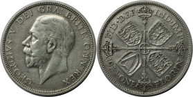 Europäische Münzen und Medaillen, Großbritannien / Vereinigtes Königreich / UK / United Kingdom. George V. (1910-1936). 1 Florin (2 Shillings) 1932, S...