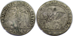 Europäische Münzen und Medaillen, Italien / Italy. Venedig. Giovanni II Corner (1709-1722). 1/4 Dukat ND (1714) AM. Silber. KM 469, Paolucci 27. Schön...