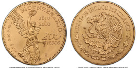 Estados Unidos gold "Bicentenary" 200 Pesos 2010-Mo MS69 PCGS, Mexico City mint, KM932. Winged Victory. HID09801242017 © 2024 Heritage Auctions | All ...