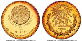 Estados Unidos bronze Specimen "35th Anniversary" Medal 1987-Mo SP68 PCGS, Mexico City mint. Mexican Numismatic Society. HID09801242017 © 2024 Heritag...