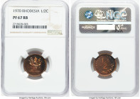 Republic Proof 1/2 Cent 1970 PR67 Red and Brown NGC, Pretoria mint, KM9. HID09801242017 © 2024 Heritage Auctions | All Rights Reserved www.HA.com/Texa...