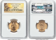 USSR gold Chervonetz (10 Roubles) 1977-(l) MS66 NGC, Leningrad mint, KM-Y85. HID09801242017 © 2024 Heritage Auctions | All Rights Reserved www.HA.com/...