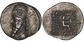 Parthian Empire. Mithradates II (121-91 BC|). AR Drachm. Ekbatana