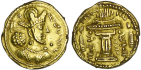 Sasanian Empire. Shapur II (AD 309-379). Gold Dinar. Merv