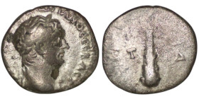 Roman Provincial, Cappadocia. Hadrian (117-138). AR Hemidrachm. Caesarea