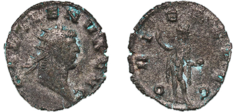 Rome Roman Empire 260 - 268 BI Antoninianus - Gallienus (ORIENS AVG; Sol) Billon...