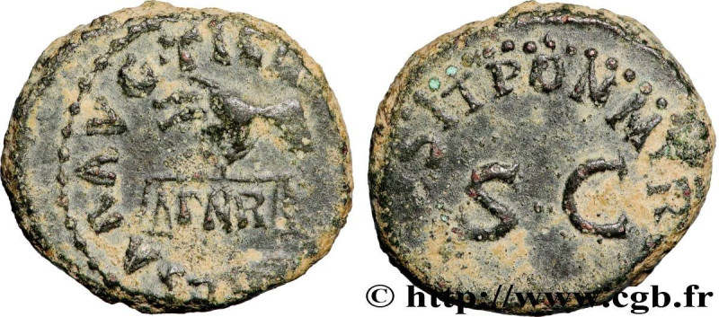 CLAUDIUS
Type : Quadrans 
Date : 41 
Mint name / Town : Rome 
Metal : copper 
Di...