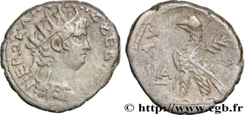 NERO
Type : Tétradrachme 
Date : an 11 
Mint name / Town : Alexandrie, Égypte 
M...