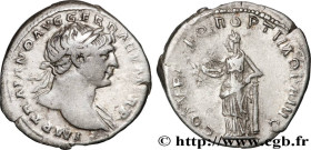 TRAJANUS
Type : Denier 
Date : 109 
Mint name / Town : Rome 
Metal : silver 
Millesimal fineness : 900  ‰
Diameter : 19  mm
Orientation dies : 7  h.
W...