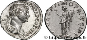 TRAJANUS
Type : Denier 
Date : 113 
Mint name / Town : Rome 
Metal : silver 
Millesimal fineness : 900  ‰
Diameter : 17,5  mm
Orientation dies : 6  h....