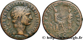 TRAJANUS
Type : Sesterce 
Date : 103 
Mint name / Town : Rome 
Metal : copper 
Diameter : 34  mm
Orientation dies : 7  h.
Weight : 26,56  g.
Rarity : ...