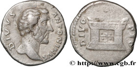 DIVUS ANTONINUS PIUS
Type : Denier 
Date : 161 
Mint name / Town : Rome 
Metal : silver 
Millesimal fineness : 800  ‰
Diameter : 17  mm
Orientation di...