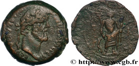 ANTONINUS PIUS
Type : Drachme 
Date : an 22 
Mint name / Town : Alexandrie, Égypte 
Metal : copper 
Diameter : 31  mm
Orientation dies : 12  h.
Weight...