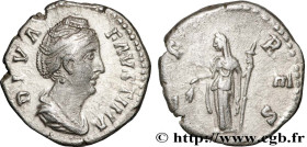 FAUSTINA MAJOR
Type : Denier 
Date : c. après 148 
Mint name / Town : Rome 
Metal : silver 
Millesimal fineness : 850  ‰
Diameter : 17  mm
Orientation...