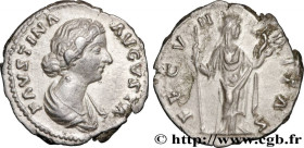 FAUSTINA MINOR
Type : Denier 
Date : 161-164 
Mint name / Town : Rome 
Metal : silver 
Millesimal fineness : 800  ‰
Diameter : 18,5  mm
Orientation di...