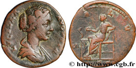 LUCILLA
Type : Dupondius 
Date : 166 - 169 
Mint name / Town : Rome 
Metal : copper 
Diameter : 25  mm
Orientation dies : 5  h.
Weight : 10,45  g.
Rar...