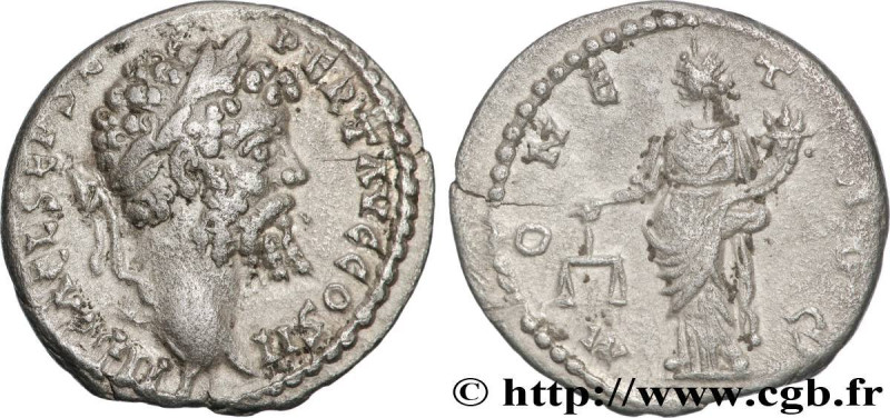 SEPTIMIUS SEVERUS
Type : Denier 
Date : 194 
Mint name / Town : Émèse 
Metal : s...