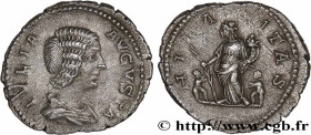 JULIA DOMNA
Type : Denier 
Date : 202 
Mint name / Town : Rome 
Metal : silver 
Millesimal fineness : 550  ‰
Diameter : 18  mm
Orientation dies : 7  h...