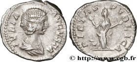 JULIA DOMNA
Type : Denier 
Date : 203 
Mint name / Town : Rome 
Metal : silver 
Millesimal fineness : 550  ‰
Diameter : 18  mm
Orientation dies : 6  h...