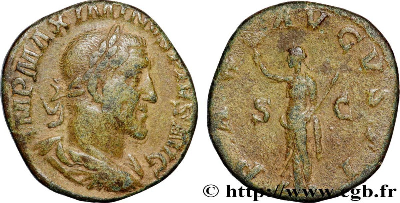 MAXIMINUS I
Type : Sesterce 
Date : 03-12 235 
Date : 235 
Mint name / Town : Ro...