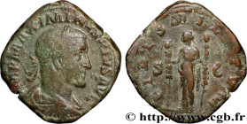 MAXIMINUS I
Type : Sesterce 
Date : début-été 
Date : 236 
Mint name / Town : Rome 
Metal : copper 
Diameter : 31,5  mm
Orientation dies : 1  h.
Weigh...